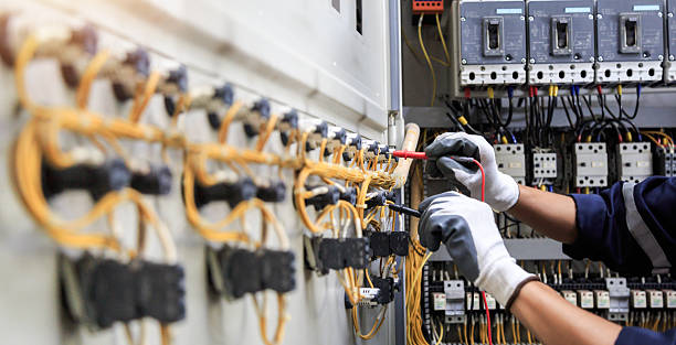 Professional Electrician technician working in Wellington, UT